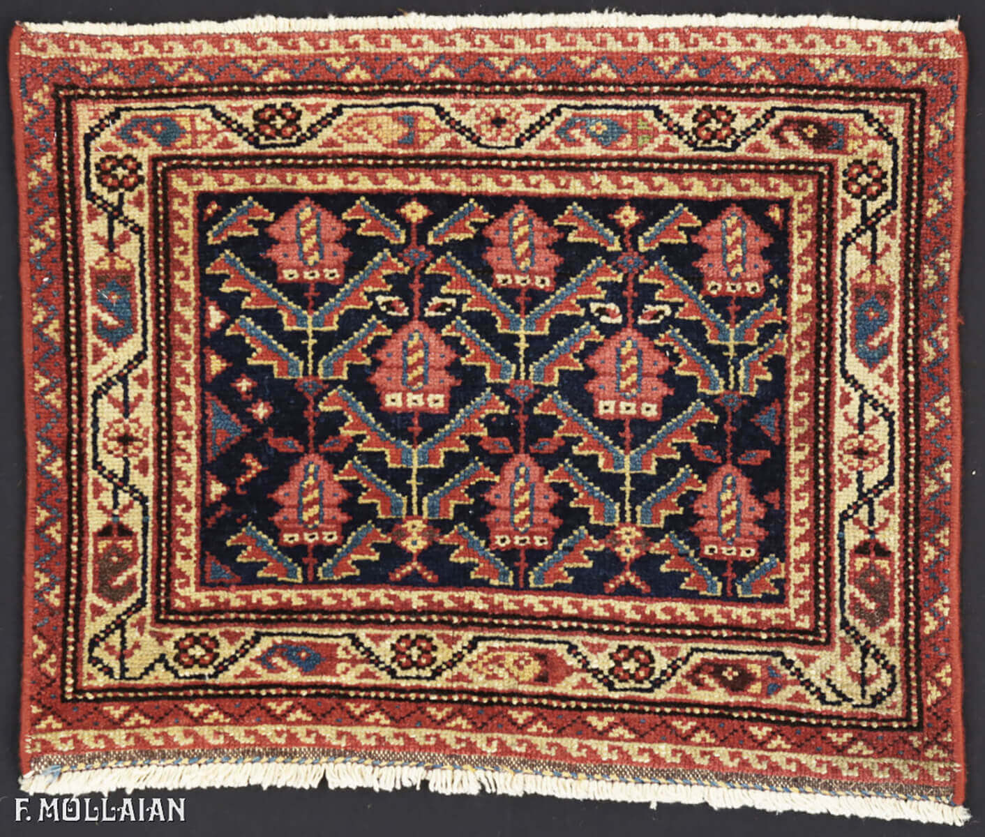 Tapis Persan Antique Hamedan n°:32425542